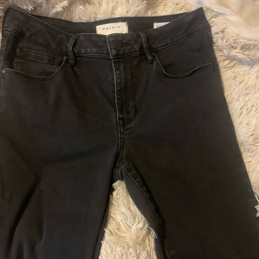 Pacsun Black Womens Skinny Jeans